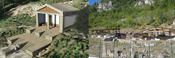 Luco dei Marsi (aq), Santuario di Angizia