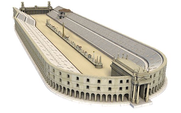Circo Massimo, modello virtuale