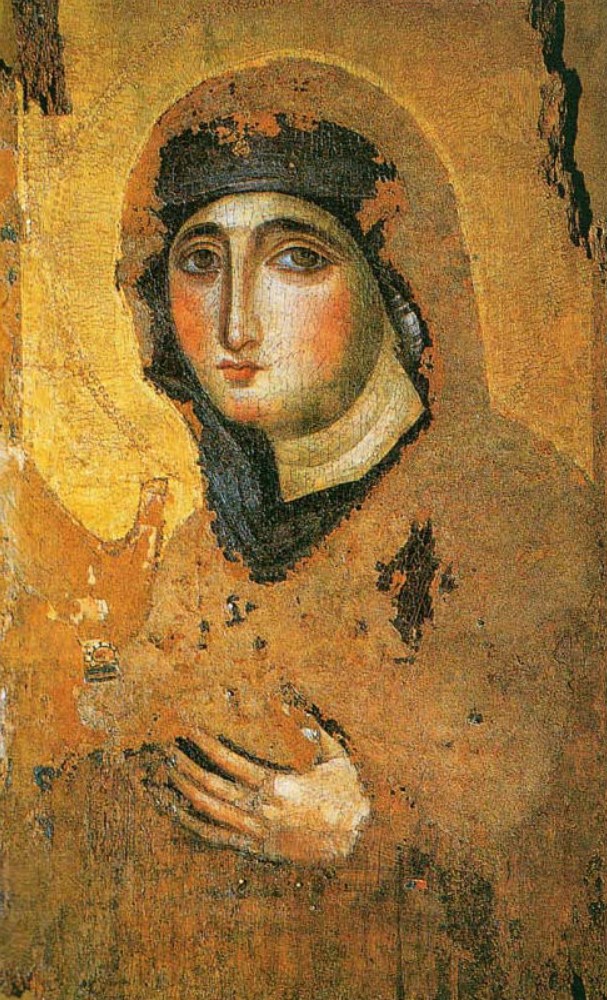 Vergine Haghiosoritissa, I Sec. d.C. – Roma, Oratorio del Rosario Monte Mario