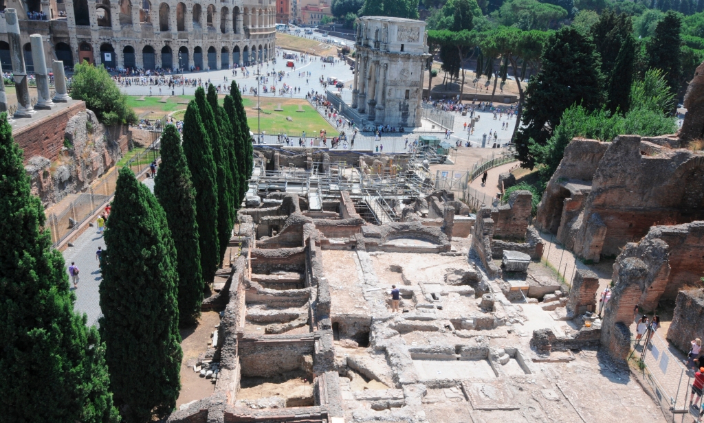 Terme di Elagabalo, III-IV secolo d.C. - Foro Romano, Roma