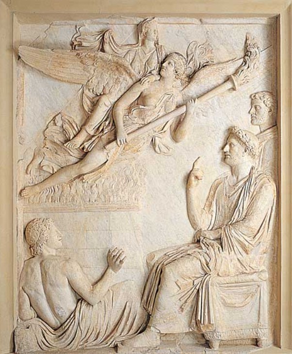 Apoteosi di Vibia Sabina dal cosiddetto Arco di Portogallo – Musei Capitolini, Roma IT