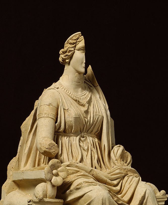 Dea Angizia, statua del III sec. a.C. da Luco dei Marsi
