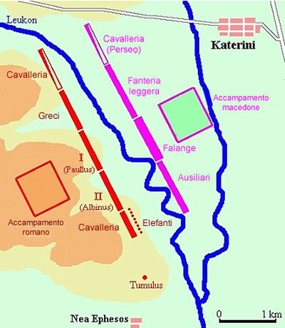 Battaglia di Pidna – 168 a.C.