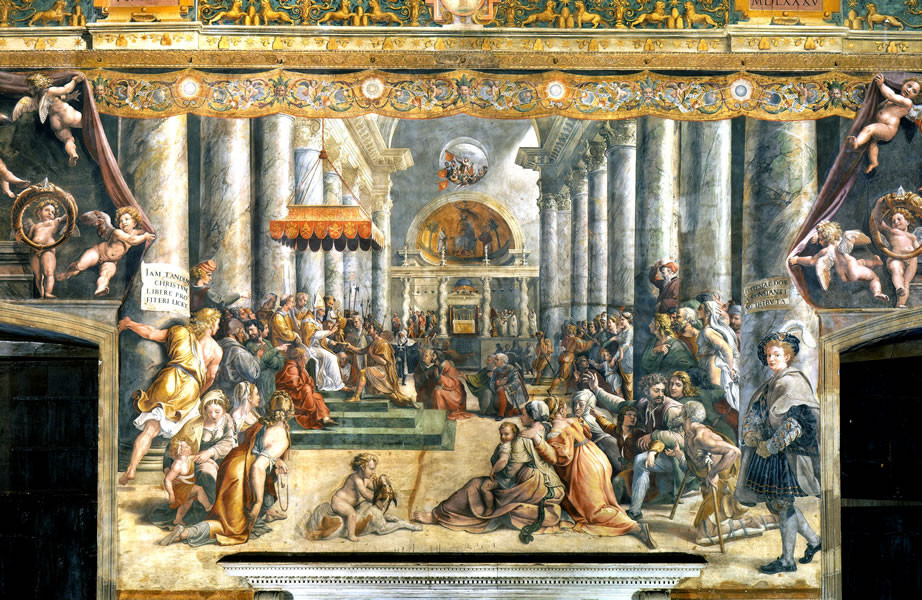 Le colonne tortili di San Pietro