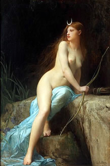 Jules-Joseph Lefebvre – Diana, 1879
