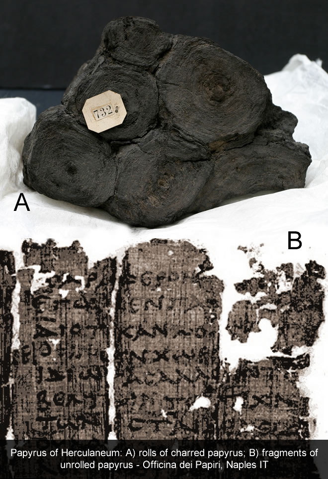 Discovery Historia of Seneca in a papyrus of Herculaneum