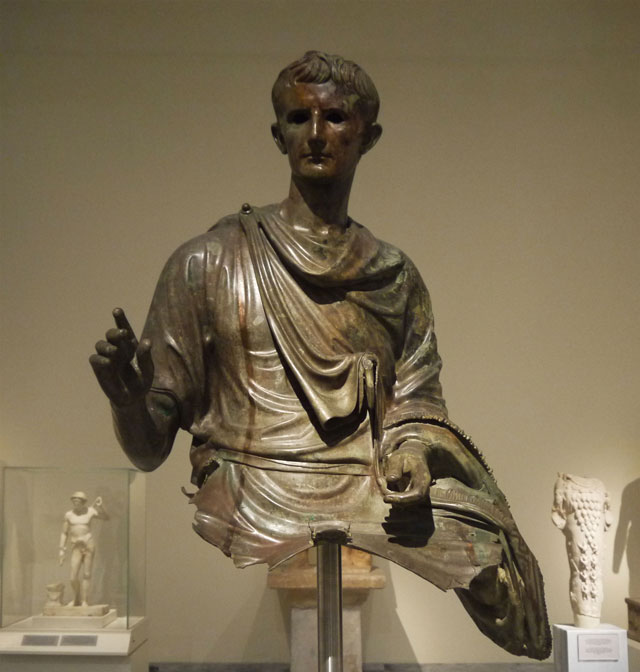 Statua equestre di Augusto ripescata nel'Egeo nel 1979 – Museo di Atene G