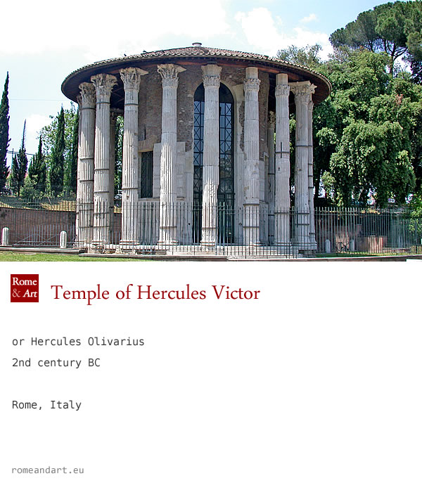 Tempio di Ercole Vincitore, 120 a.C.