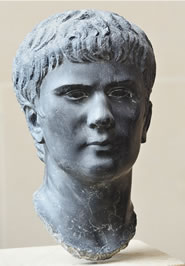 Agrippa Postumus, basanite - Louvre Museum, Paris F