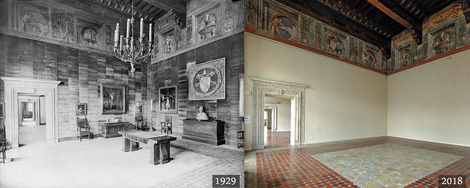 The restoration of Venice Palace, from Labors of Hercules to Venice Bride the Sea