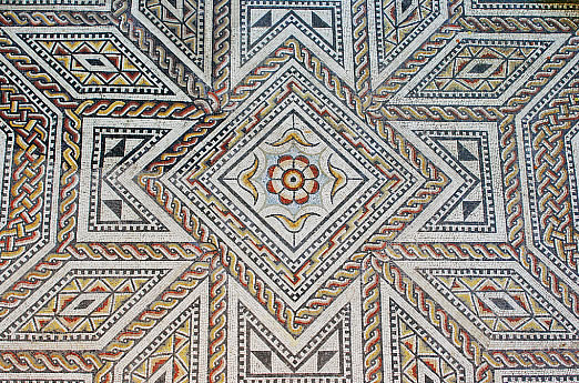 I 17 schemi nei mosaici in Roma Antica