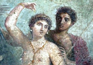 Fresco from Pompeii I century AD - National Archaeological Museum of Naples IT