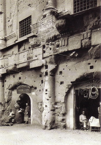 Foto storica del Teatro Marcello