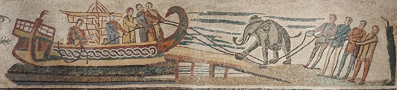 Mosaico del III secolo d.C. - Museo di stato del Baden, Karlsruhe D